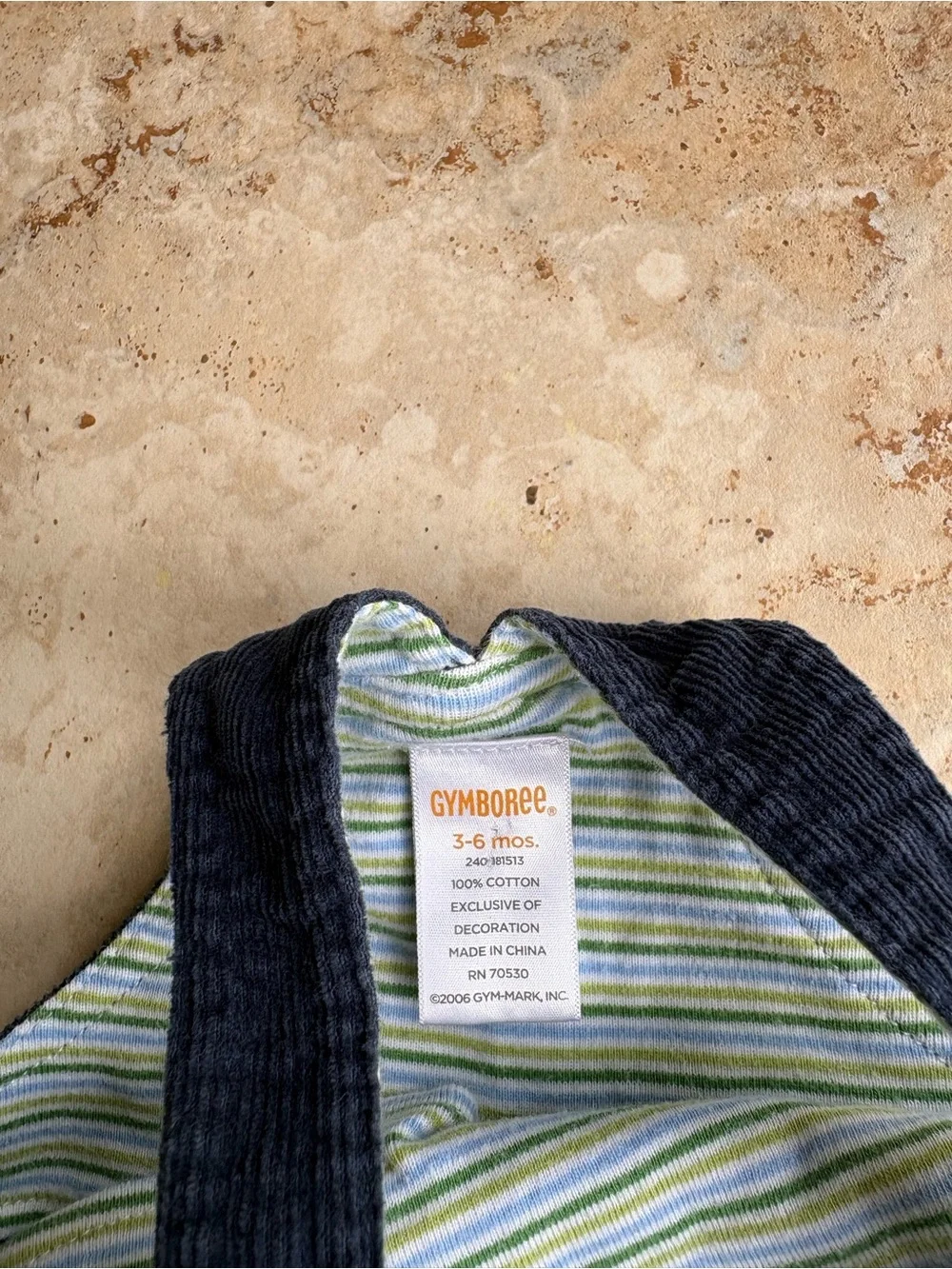 Gymboree overalls months
